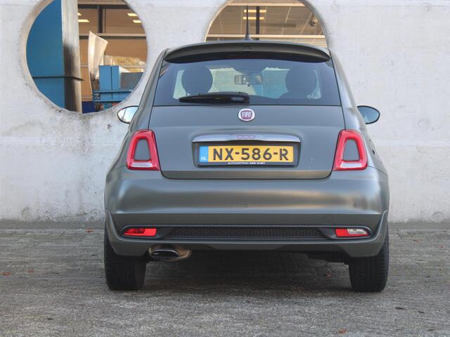 Fiat 500 0.9 TwinAir Turbo Sport | MAT GROEN | NAVIGATIE | LEDEREN BEKLEDING |
