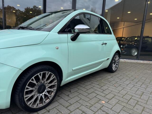 Fiat 500 1.2 Lounge ,Volledig Leer,Panorama,Navi,Pdc,LM Velgen