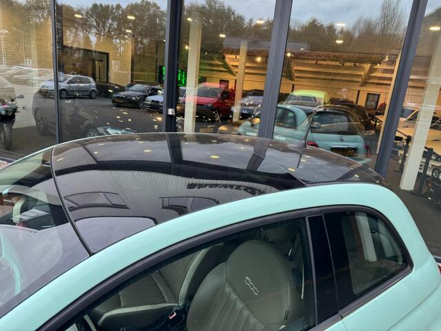 Fiat 500 1.2 Lounge ,Volledig Leer,Panorama,Navi,Pdc,LM Velgen