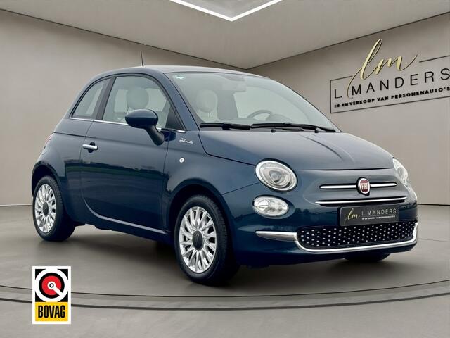 Fiat 500 1.0 Hybrid Dolcevita 2023 BLAUW | Panoramadak | Apple CarPlay