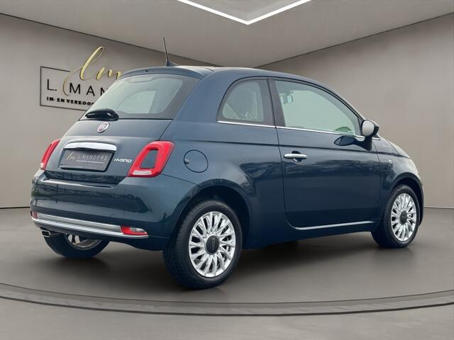 Fiat 500 1.0 Hybrid Dolcevita 2023 BLAUW | Panoramadak | Apple CarPlay