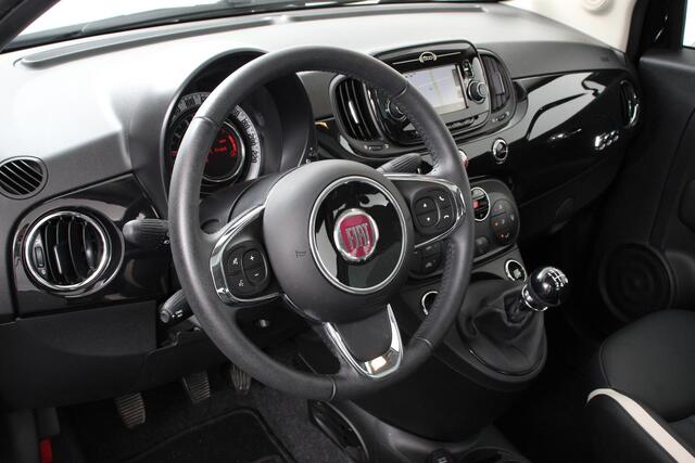 Fiat 500 1.2 Lounge | Lederen Bekleding | Navigatie | Panoramadak | Climate Control | Cruise control | DAB Lichtmetalen Velgen