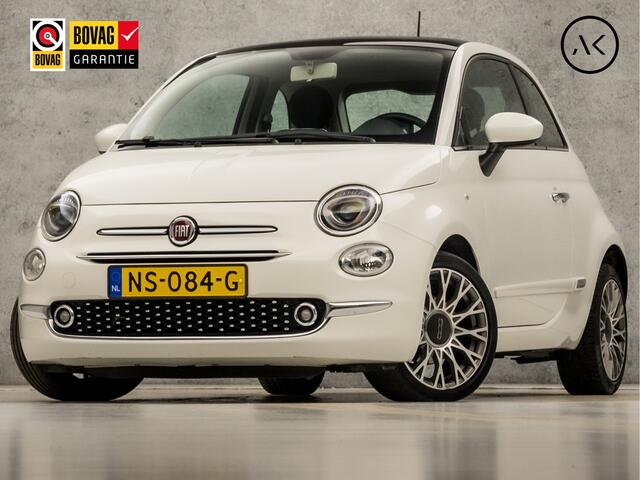 Fiat 500 0.9 TwinAir Turbo Lounge (PANORAMADAK, NAVIGATIE, AIRCO, SPORTSTOELEN, LM VELGEN, PARKEERSENSOREN, MULTIFUNCTIONEEL STUURWIEL, NIEUWE APK, NIEUWSTAAT)