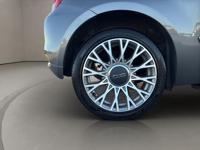 Fiat 500 0.9 TwinAir Turbo Lounge 2019 GRIJS | Schuifdak | Airco | Naviga
