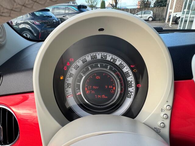 Fiat 500 1.2 LOUNGE- ALL IN PRIJS- PANO- SENSOREN