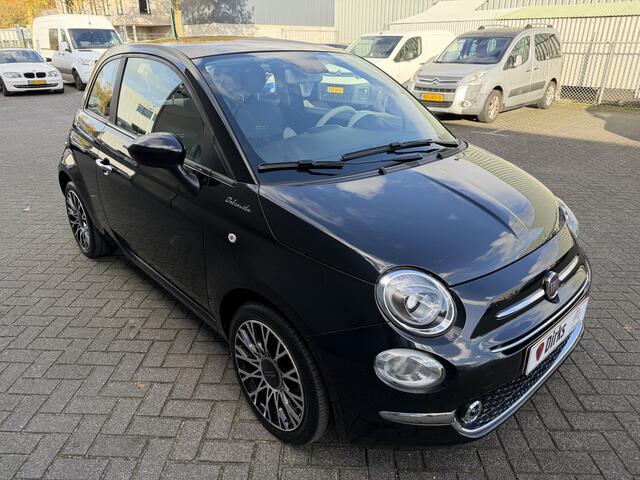 Fiat 500 70pk Hybrid Dolcevita (Automatische Airco - Navigatie - 16" velgen - Panoramadak - Apple Carplay - Parkeersensoren - Leder/stof))