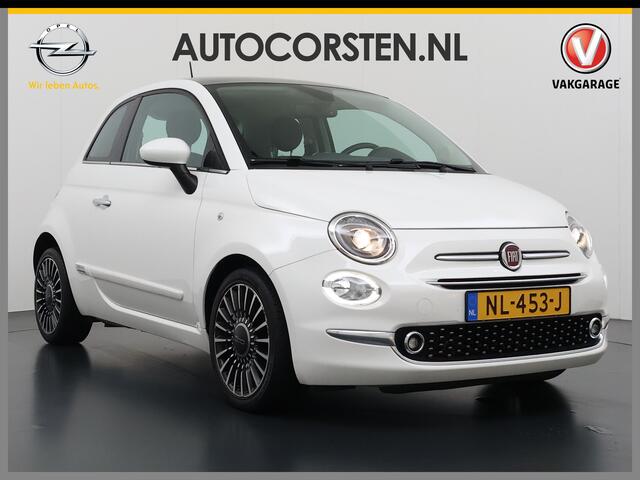 Fiat 500 81PK Turbo Pano-dak Navi Ecc Cruise Control Lounge Lmv Led Business Pack Navigatie Pack Pack Style Isofix EURO6 Volledig Onderhouden, laatste beurt bij 94238km ! Origineel Nederlandse Auto Nieuwprijs ¤20.140 Super Efficiente Twin Air Turbo Motor