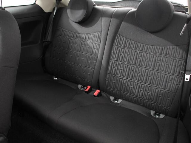 Fiat 500 1.0 Hybrid Dolcevita Panorama dak Climate Control Cruise Control Navigatie Apple Carplay/Android Auto Dab Digitale Cockpit Parkeer Sensoren Lichtmetalen Velgen 16" Led