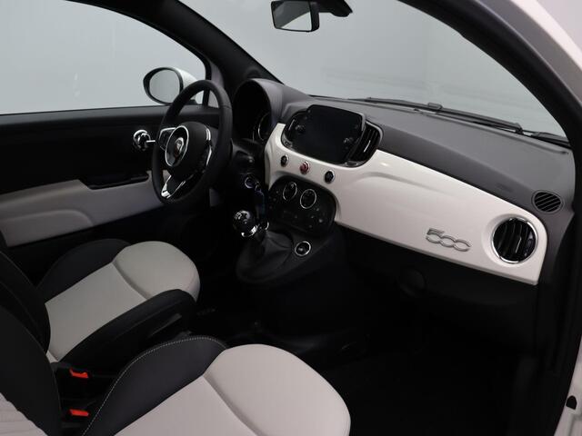 Fiat 500 1.0 Hybrid Dolcevita | Lichtmetalen velgen | Panoramisch dak | Apple Carplay/Android Auto | Climate control |