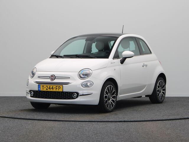 Fiat 500 1.0 Hybrid Dolcevita | Lichtmetalen velgen | Panoramisch dak | Apple Carplay/Android Auto | Climate control |