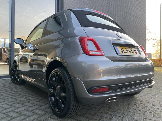 Fiat 500 1.0 Hybrid Airco - Cruise control - Open dak - Parkeersensoren achter - Mistlampen voor - Stuur leder - Stuur multifunctioneel - Bluetooth - Licht metalen velgen 15 inch