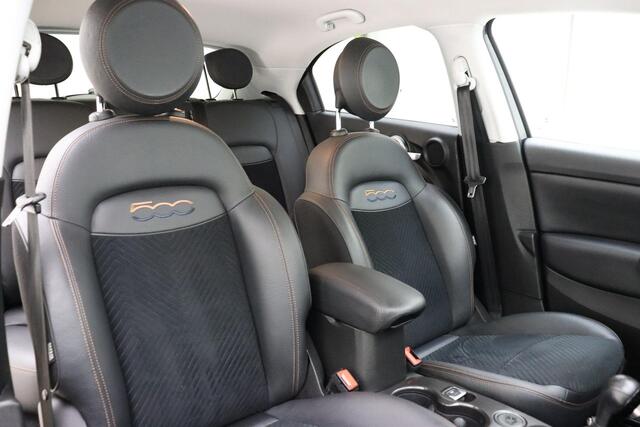 Fiat 500 X CROSS 1.4 Turbo MultiAir S-Design Cross Automaat | Navigatie | Camera | Half lederen bekleding | Lichtmetalen velgen | Extra getint glas | Dakrails