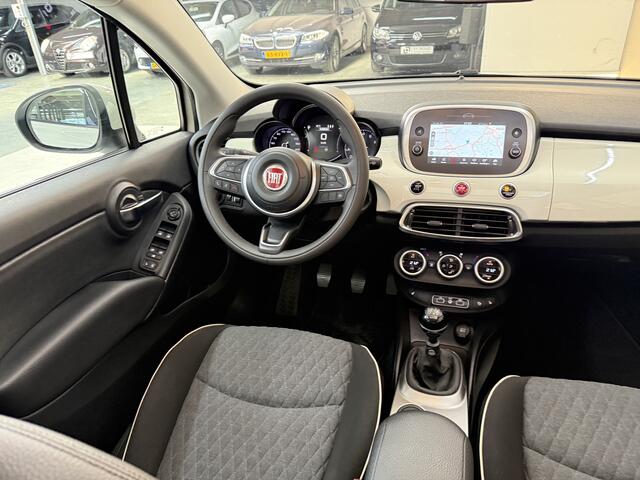 Fiat 500 X CROSS 1.0 GSE City Cross, 120Pk, 2019, 2de eigenaar, Panoramadak, Stoelverwarming, Climate control, Cruise control, Navigatie, Achteruitrijcamera, LED Koplampen,