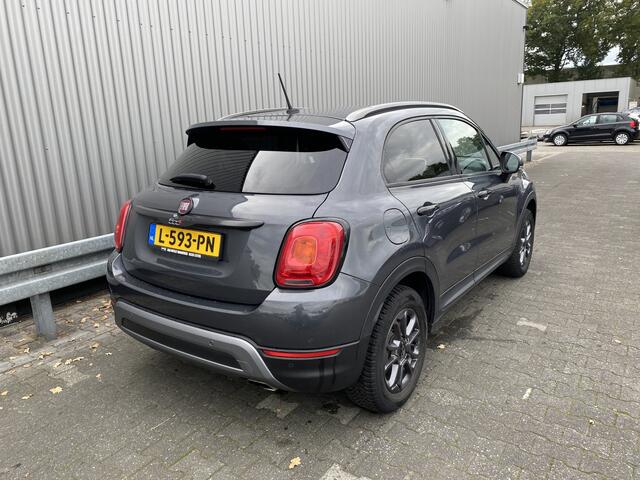 Fiat 500 X CROSS 1.4 Turbo MultiAir Cross AUTOMAAT, 89Dkm, Keyless, Leer/Stof, Clima, Navi, CC, Bluetooth, PDC, LM, nw. APK - Inruil Mogelijk -