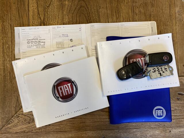 Fiat 500 X CROSS 1.4 Turbo MultiAir Cross AUTOMAAT, 89Dkm, Keyless, Leer/Stof, Clima, Navi, CC, Bluetooth, PDC, LM, nw. APK - Inruil Mogelijk -