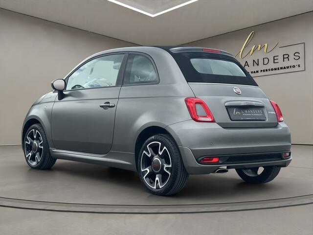 Fiat 500C 1.0 Hybrid Sport 2021 MAT GRIJS | Cabriolet | Leder | Grigio Opa