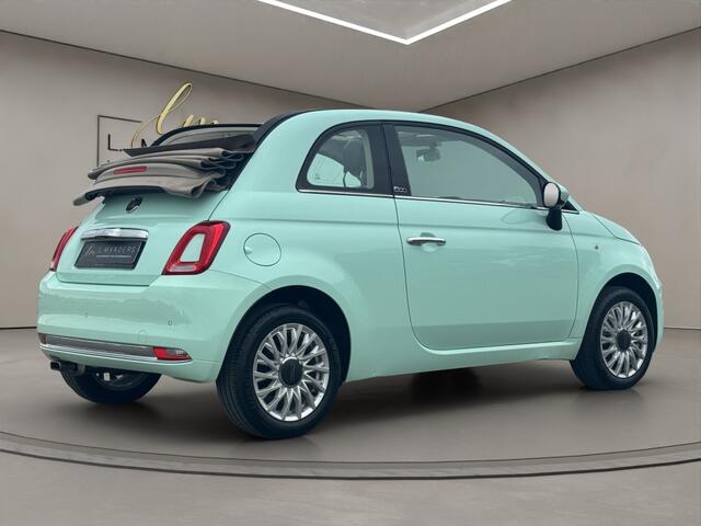Fiat 500C 1.2 Lounge 2018 MINT GROEN | Cabriolet | Climate Control