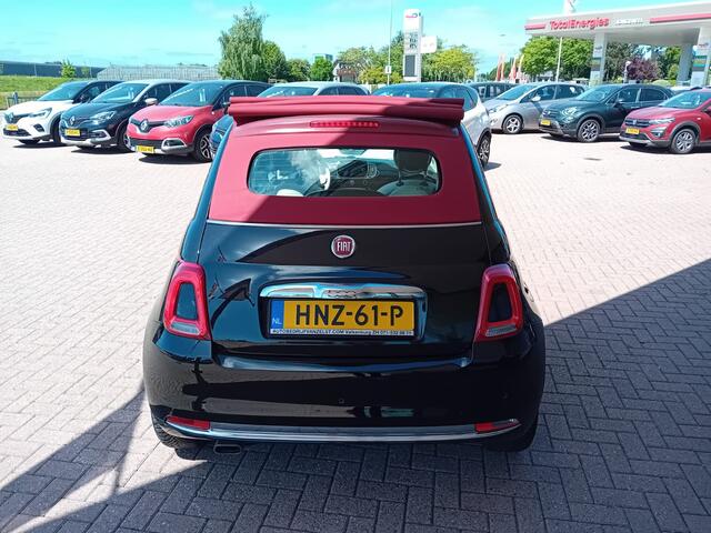 Fiat 500C 1.2 Cabriolet Automaat, Airco(automatisch), Multimediasysteem, Cruise control, Parkeersensoren, Dag rijverlichting, Elektrische ramen en spiegels, Lichtmetalen velgen, Centrale vergrendeling met AB, Zeer nette auto, BOVAG