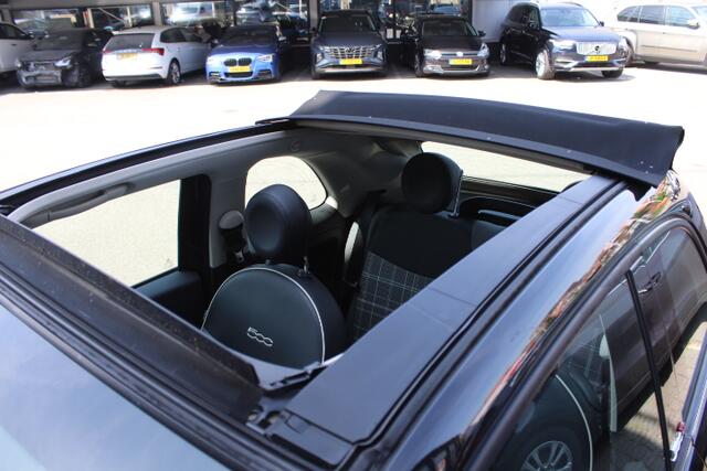 Fiat 500C 0.9 TwinAir Turbo Lounge Airco, PDC, LM Velgen Connect scherm DAB radio