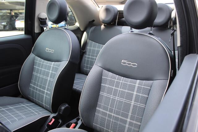 Fiat 500C 0.9 TwinAir Turbo Lounge Airco, PDC, LM Velgen Connect scherm DAB radio