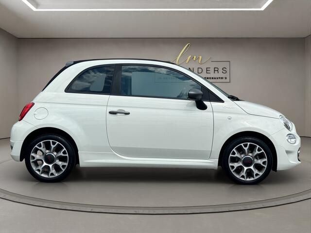 Fiat 500C 1.0 Hybrid Sport 2022 WIT | Cabrio | Leder | Display