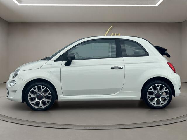 Fiat 500C 1.0 Hybrid Sport 2022 WIT | Cabrio | Leder | Display