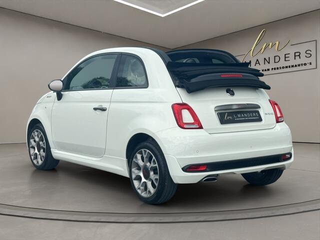 Fiat 500C 1.0 Hybrid Sport 2022 WIT | Cabrio | Leder | Display