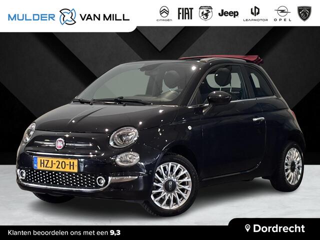 Fiat 500C Cabrio Dolcevita 1.0 Hybrid 70pk | VOUWDAK ROOD | NAVI | CLIMA | DAB+ | PARKEERHULP | APPLE CARPLAY / ANDROID AUTO | ALL-SEASONBANDEN