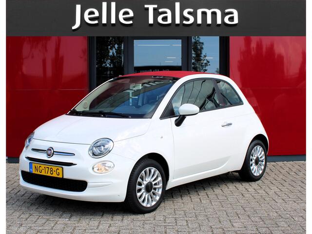 Fiat 500C 1.2 Popstar Cabrio | 15" Alu Velgen | USB/Aux aansluiting | Stuurwielbediening Alarm systeem