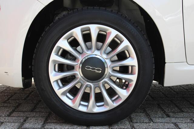 Fiat 500C 1.2 Popstar Cabrio | 15" Alu Velgen | USB/Aux aansluiting | Stuurwielbediening Alarm systeem