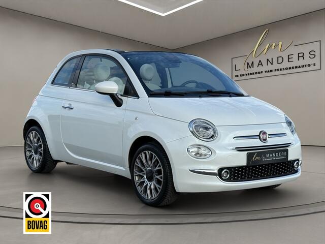 Fiat 500C 1.2 Star 2020 WIT PARELMOER | Cabrio | Navigatie | Airco