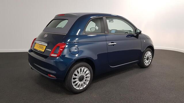 Fiat 500C 1.0 Hybrid Lounge Plus Navigatie Cruise Control Parkeer Sensoren Climate Control DAB Lichtmetalen Velgen