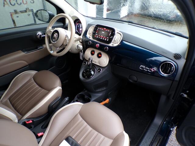 Fiat 500C 0.9 Cabrio Automaat TwinAir Turbo LEER,NAVIGATIE,TOP STAAT!