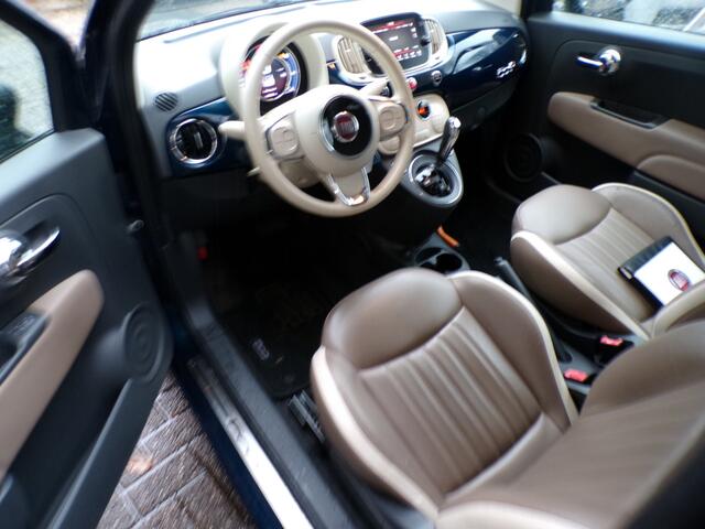 Fiat 500C 0.9 Cabrio Automaat TwinAir Turbo LEER,NAVIGATIE,TOP STAAT!