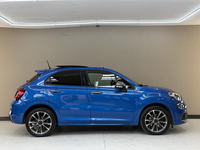 Fiat 500X 1.3 GSE Sport, 150Pk, 2020, 2de eigenaar, Trekhaak, Panoramadak, LED koplampen, Parkeersensoren, Cruise control, Climate control, Keyless go, Apple carplay,