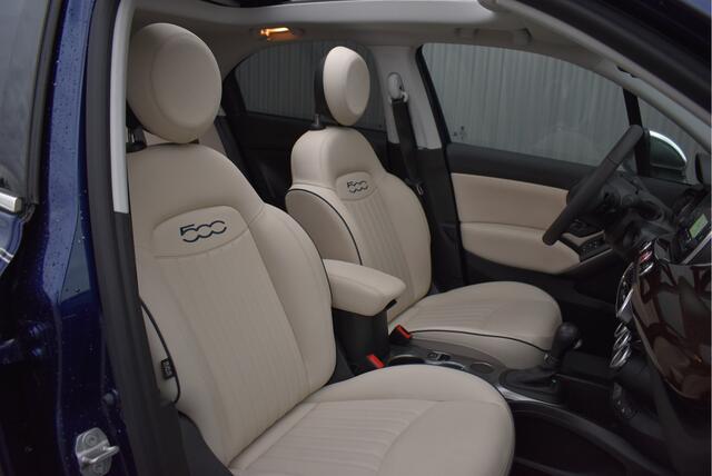 Fiat 500X 1.3 FireFly Turbo 150 Yacht Club Capri Cabrio, Automaat, Cruise, Stoelverwarming, Camera, Leder