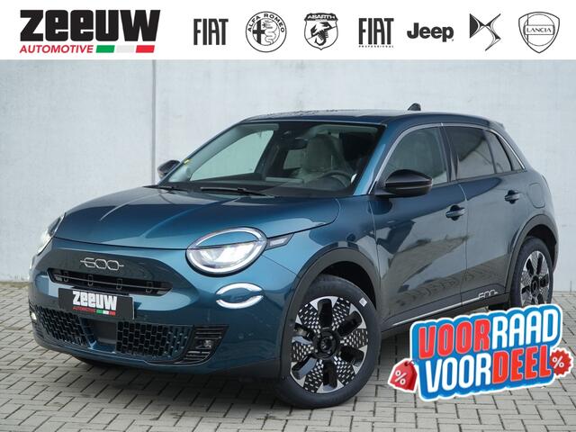 Fiat 600 1.2 Hybrid 136 PK La Prima | Navi | Camera | Carplay