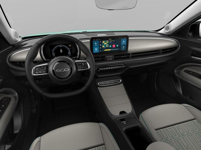 Fiat 600 1.2 Hybrid La Prima | Clima | Adapt. Cruise | Camera | BSM | 18" | Stoelverwarming | Apple Carplay | Elektr. A-Klep