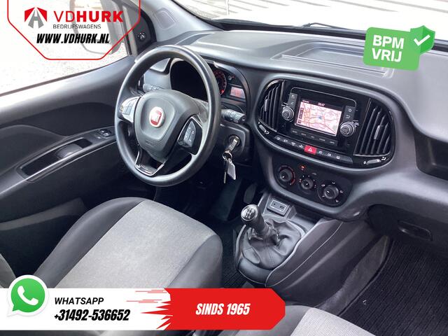 Fiat DOBLO Cargo 1.3 MJ 95 pk BPM VRIJ! NL Auto/ Navi/ Airco/ Cruise/ PDC