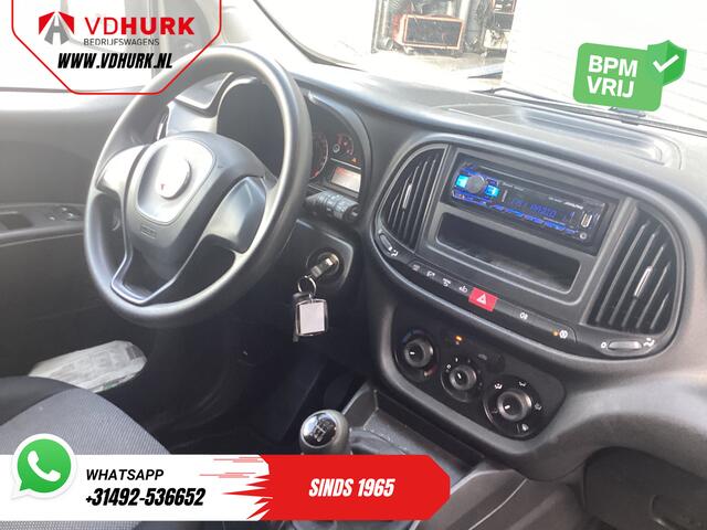 Fiat DOBLO Cargo 1.6 MJ 105 pk BPM VRIJ! 3Pers./ NL Auto/ Airco/ Cruise
