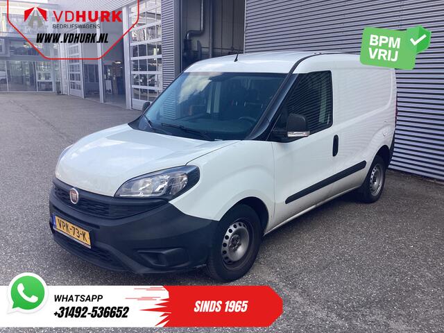 Fiat DOBLO Cargo 1.6 MJ 105 pk BPM VRIJ! 3Pers./ NL Auto/ Airco/ Cruise