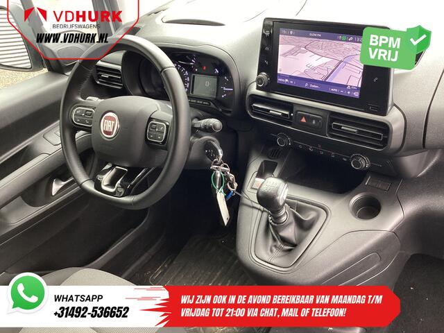 Fiat DOBLO 1.5 HDi 100 pk 3 Pers./ CarPlay/ Stoelverw./ Camera/ PDC/ Cruise/ Airco