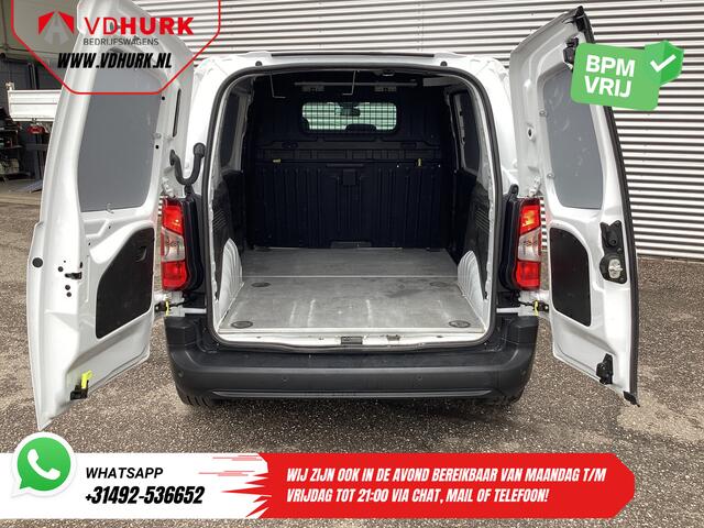 Fiat DOBLO 1.5 HDi 100 pk 3 Pers./ CarPlay/ Stoelverw./ Camera/ PDC/ Cruise/ Airco