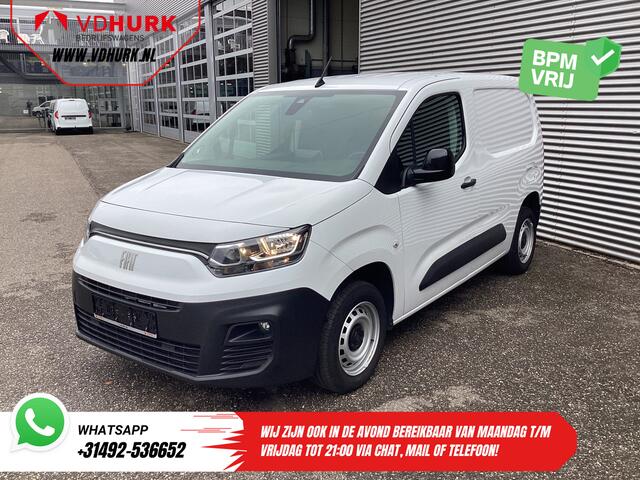 Fiat DOBLO 1.5 HDi 100 pk 3 Pers./ CarPlay/ Stoelverw./ Camera/ PDC/ Cruise/ Airco