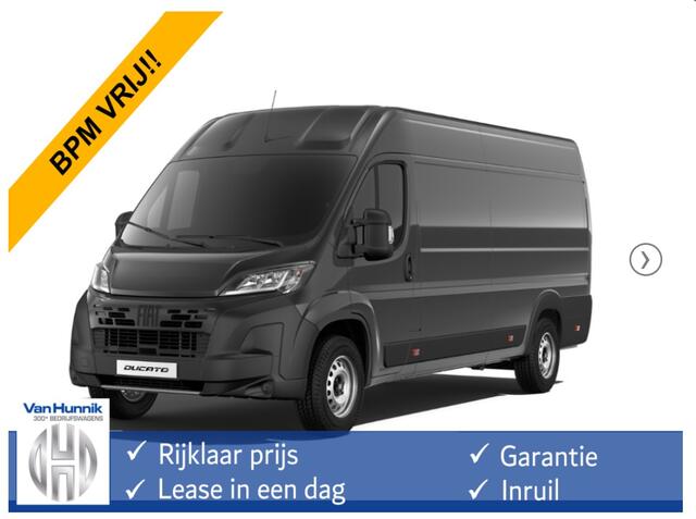 Fiat DUCATO Maxi 35 2.2 180PK L4H2 AUT BPM VRIJ!! Clima, 10" Navi, Camera, 270° Deuren!! NR. B997*