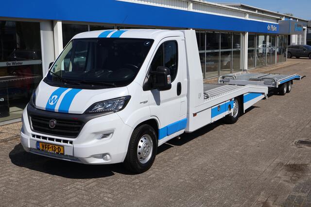 Fiat DUCATO Tijhof Aluliner Oprijwagen 35H 2.3 MultiJet L3H1 | Met Hapert aanhanger in kleur | 1e eigenaar www.autodewinter.nl voor de volledige fotoreportage!!