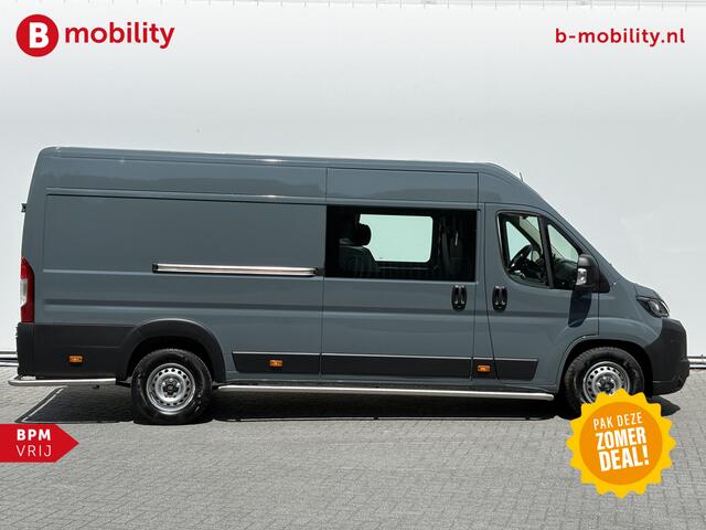Fiat DUCATO 2.2 MultiJet 140PK Dub. Cabine 7-Pers. L3H3 3.5t Apple CarPlay NIEUW! | Achteruitrijcamera | Cruise Control | Sidebars | Climate Control