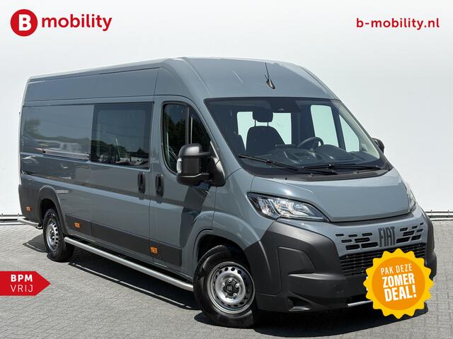 Fiat DUCATO 2.2 MultiJet 140PK Dub. Cabine 7-Pers. L3H3 3.5t Apple CarPlay NIEUW! | Achteruitrijcamera | Cruise Control | Sidebars | Climate Control