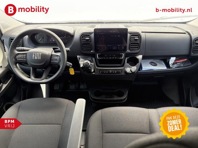 Fiat DUCATO 2.2 MultiJet 140PK Dub. Cabine 7-Pers. L3H3 3.5t Apple CarPlay NIEUW! | Achteruitrijcamera | Cruise Control | Sidebars | Climate Control
