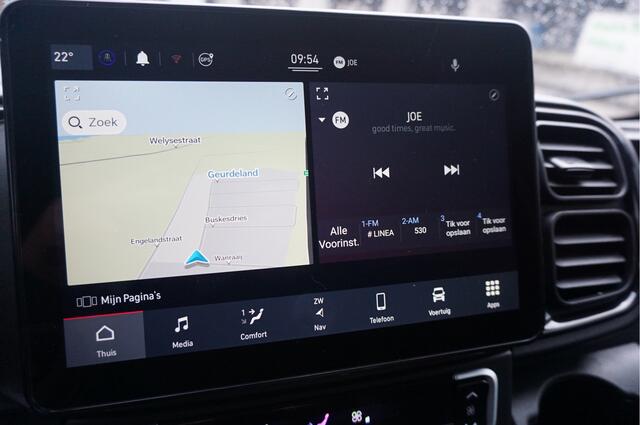 Fiat DUCATO MAXI 35 180PK AUT Series 10 Open laadbak BPM VRIJ 10" Navi, Climate, LED!! NR. V03*